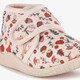 Kinder pantoffels met herfstprint beige
