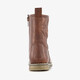 Meisjes boots met ster bruin