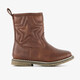 Meisjes boots met ster bruin
