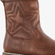 Meisjes boots met ster bruin