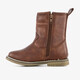 Meisjes boots met ster bruin