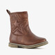 Meisjes boots met ster bruin