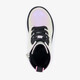 Meisjes veterboots zilver roze