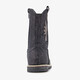 Meisjes western boots met glitters zwart