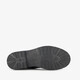 Leren dames veterboots zwart