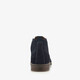 Van Beer leren heren veterschoenen blauw