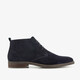 Van Beer leren heren veterschoenen blauw