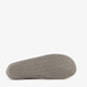 Gevoerde dames pantoffels grijs