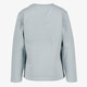 Jongens shirt met lange mouwen en wolvenkop blauw
