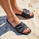 Dames slippers zwart