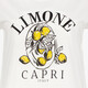 Dames T-shirt citroen wit