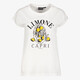 Dames T-shirt citroen wit