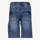 Jongens denim cargo short blauw