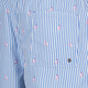Gestreept heren zwemshort flamingo