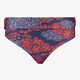 Osaga dames bikinibroekje met overslag print blauw