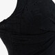 Voorgevormd dames badpak broderie zwart