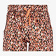 Meisjes short met print oranje roze