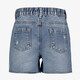 Meisjes denim short met madeliefjes