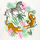 Meisjes T-shirt met opdruk wit