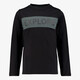 Jongens shirt met opdruk zwart