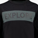 Jongens shirt met opdruk zwart