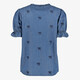 Dames denim blouse met korte mouwen