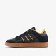 Rapid Court Low heren sneakers zwart geel