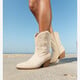 Dames western laarzen beige