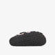 Dames clogs met dierenprint zwart wit