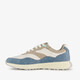 Heren sneakers wit blauw