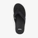 Heren teenslippers zwart