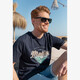 Heren T-shirt donkerblauw