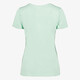 Dames T-shirt met kersen mintgroen