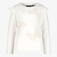 Meisjes shirt met vlinders wit
