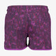 Meisjes sweat short met print paars