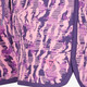 Meisjes sweat short met print paars roze