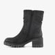 Dames boots met hak zwart