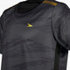 Dry kinder voetbal T-shirt grijs zwart