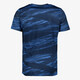 Dry heren voetbal T-shirt met print blauw