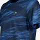 Dry heren voetbal T-shirt met print blauw