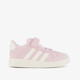 Grand Court 00s meisjes sneakers roze wit