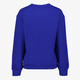 Dames sweater met sierknopen blauw