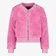 Meisjes teddy vest roze