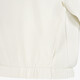 Meisjes hoodie met opdruk en teddy details beige