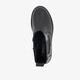 Leren meisjes Chelsea boots zwart