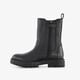 Leren meisjes Chelsea boots zwart