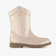Meisjes western boots metallic goud