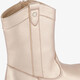 Meisjes western boots metallic goud