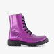 Meisjes veterboots met glitters paars