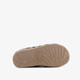 Dames pantoffels met panterprint en een smiley bruin